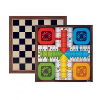 Juegos educativos. Parchís. Ajedrez. Damas. Dominó. Baraja de cartas