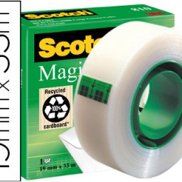 Cinta adhesiva Scotch Magic 33m.x19 mm.