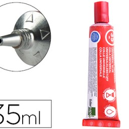 PG07 Pegamento universal Liderpapel transparente 35ml.