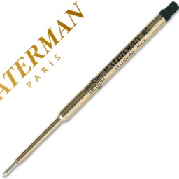 Recambio Waterman bolígrafo 0,7mm. tinta negra