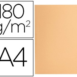 SC30 Subcarpeta cartulina Liderpapel A4 naranja pastel 180 g/m²