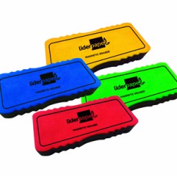RD02 Borrador Liderpapel pizarra blanca 130x60mm. colores surtidos