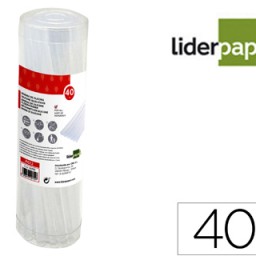 PG12 40 barras termofusibles Liderpapel silicona ø7x200mm.