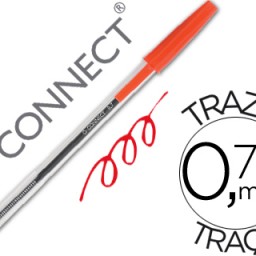 KF26041 Bolígrafo Q-Connect tinta roja