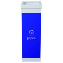 Contenedor papelera reciclaje Fast-paperflow para papel 60 l.