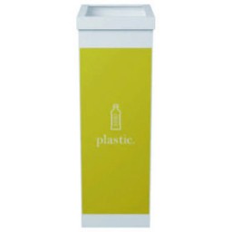 Contenedor papelera reciclaje Fast-paperflow paraplásticos 60 l.