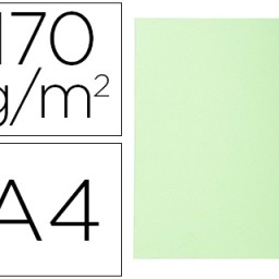 Subcarpeta cartulina reciclada Exacompta A4 verde claro 170 g/m²