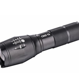 KF18748 Linterna Q-Connect telescópica aluminio 5W