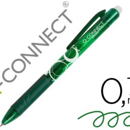 KF18627 Bolígrafo Q-Connect borrable tinta verde