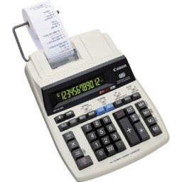 Calculadora Canon MP120-MG con impresora bicolor