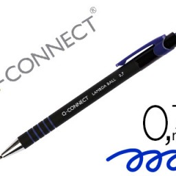 KF00673 Bolígrafo Q-Connect tinta azul con grip
