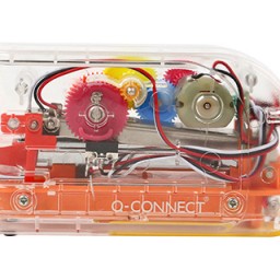 KF14521 Grapadora Q-Connect eléctrica plástico 20 hojas transparente