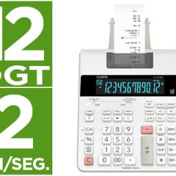 Calculadora Casio impresora bicolor FR-2650RC