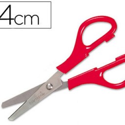 TI04 Tijera escolar Liderpapel 14cm. con funda