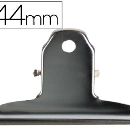 Pinza metálica cromada 114mm.