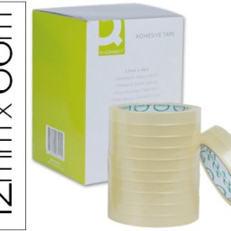 KF27015 Cinta adhesiva Q-Connect 66m.x12mm.