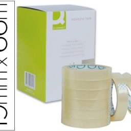 KF27016 Cinta adhesiva Q-Connect 66m.x19mm.