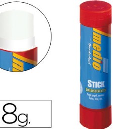 Pegamento adhesivo en barra Imedio 8g.