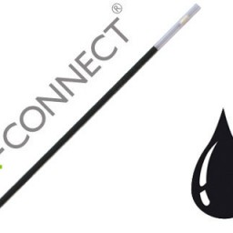 KF15394 Recambio bolígrafo con peana Q-Connect tinta negra