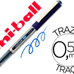 Bolígrafo roller uni-ball eye UB-150 tinta azul 0,7 mm.