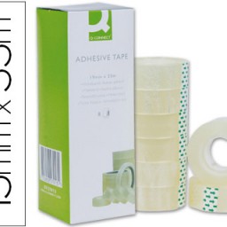 KF01787 Cinta adhesiva Q-Connect 33m.x15mm.
