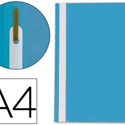 KF01454 Carpeta dossier fastener Q-Connect A4 PVC azul