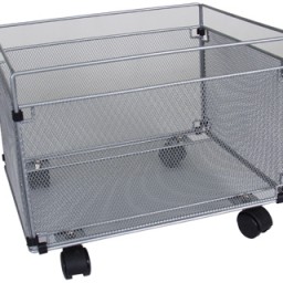 KF00830 Carro para carpetas colgantes Q-Connect rejilla plata