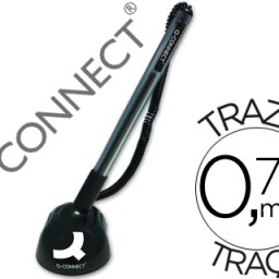 KF00841 Bolígrafo Q-Connect con peana tinta azul