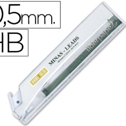 MG01 12 minas de grafito Liderpapel 0,5mm. HB