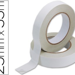 KF02221 Cinta adhesiva Q-Connect doble cara 33m.x25mm.