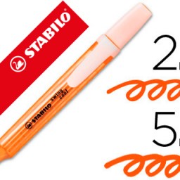 Marcador fluorescente Stabilo Swing Cool tinta naranja