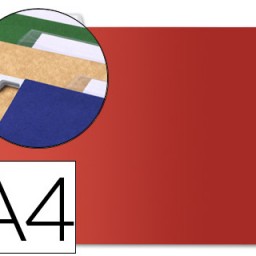 SF06 Carpeta colgante Liderpapel A4 roja