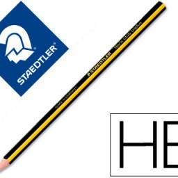 Lápiz de grafito Staedtler Noris Triplus Slim triangular HB