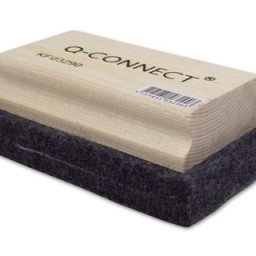 KF03290 Borrador fieltro Q-Connect pizarra 110x70mm.