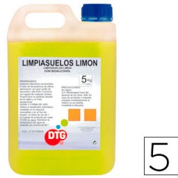 Limpiasuelos limón 5 Kg.