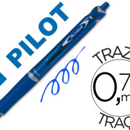 Bolígrafo Pilot Acroball tinta azul