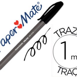 Bolígrafo Paper Mate Inkjoy 100 tinta negra