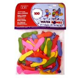 100 globos de agua