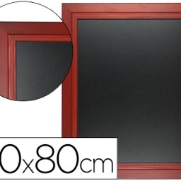 PZ12 Pizarra negra mural Liderpapel 60x80cm.