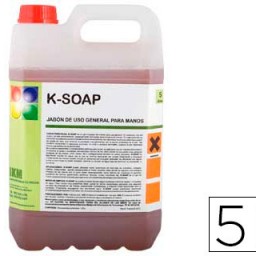 Limpiador jabón para manos 5l.