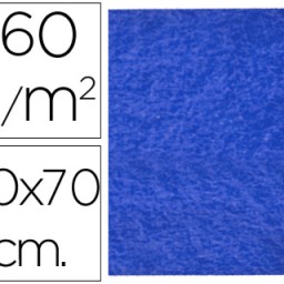 FE09 Fieltro Liderpapel 50x70cm. 160g/m² azul oscuro