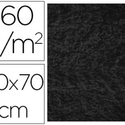 FE10 Fieltro Liderpapel 50x70cm. 160g/m² negro