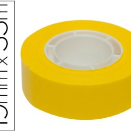 Cinta adhesiva aislante Apli 33m.x19mm. amarilla