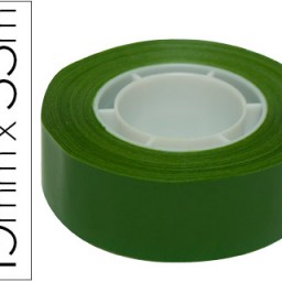 Cinta adhesiva aislante Apli 33m.x19mm. verde