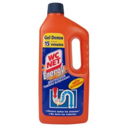 Desatascador de tuberias gel Wc Net Energy 1l.