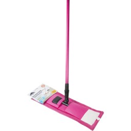 Mopa microfibra con mango telescópico rotación 360°