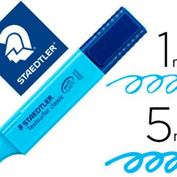 Marcador fluorescente Staedtler Textsurfer 364 tinta azul