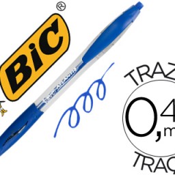 Bolígrafo Bic Atlantis tinta azul