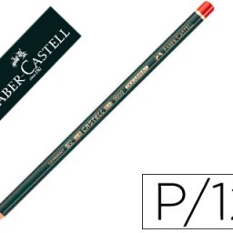 Lápiz copiativo Faber Castell rojo