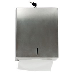 Dispensador Q-Connect de toallitas de papel acero inoxidable
